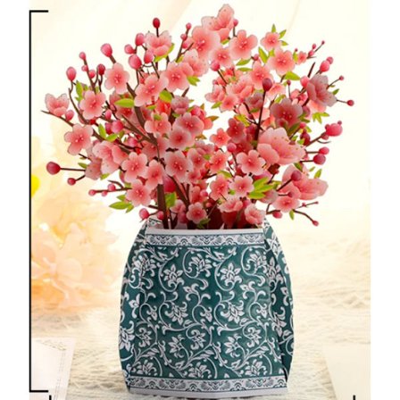 /NN/Pop Up-kort, Pop Up-blomsterkort, 3D-fødselsdagskort, 3D Pop Up-kort til hende Mor Mors dag - Hustru Kæreste Årsdag Valentinsdag Pop-up{f2}