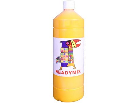 Readymix 1000 ml, klargul - Lyreco - Skola och förskola - Målarfärg och tillbehör - Readymix