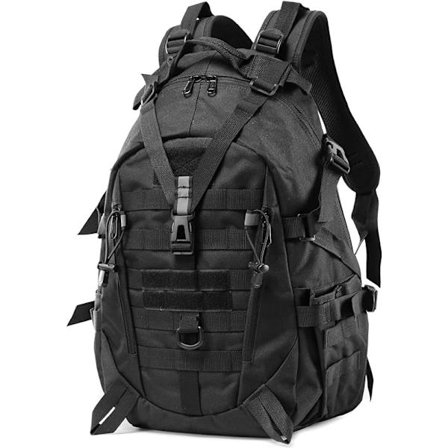 35L Taktisk Rygsæk - Militær Hær Rygsæk Vandafvisende, Vandreture Camping Cykling Rejse Rygsæk Udendørs Rygsæk til Mænd Kvinder
