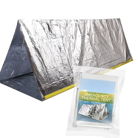 2-personers återanvändbar nödöverlevnadstält: Termisk filt