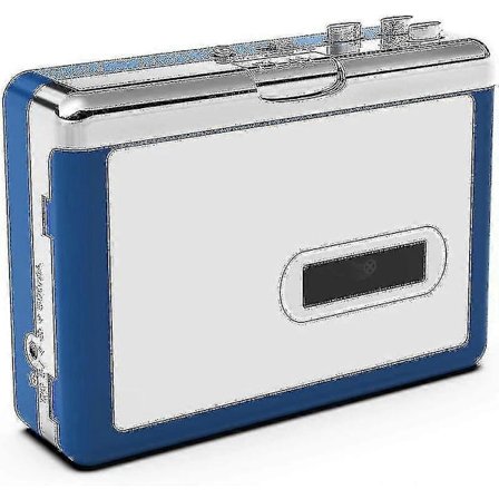 Bærbar Personlig Walkman Kassetteafspiller