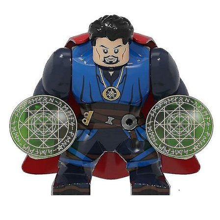 Superhelt byggeklodser legetøj, samlet byggeklodse humanoid model legetøj