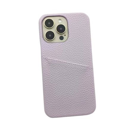 iPhone 15 Plus Skal med Kortfack - Ljuslila