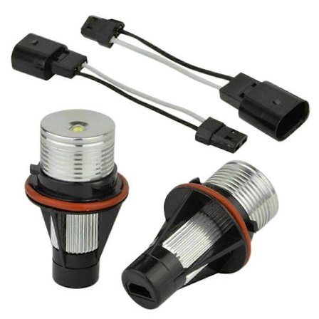 Vita LED Angel Eye Marker Halo Lampe til E39 E53 E60 E63 E64 E66 E87, 5-7, X3 X5[YJD]