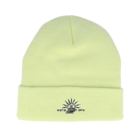 Billabong - Theme Beanie Light Green Cuff Cuff Yellow Beanie - @ Hatstore