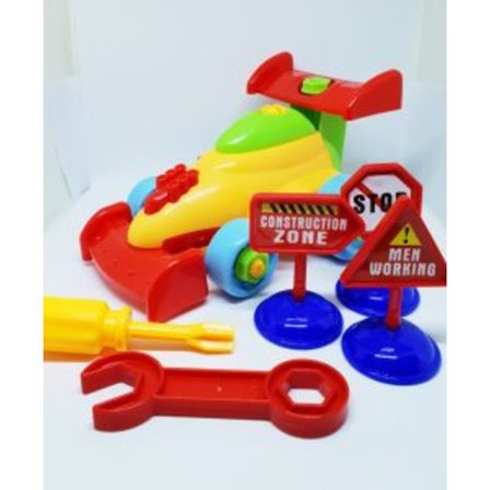 LAGERRENSNING 6-pack Motorik-leksak - Skruva isär / montera ihop JULKLAPP