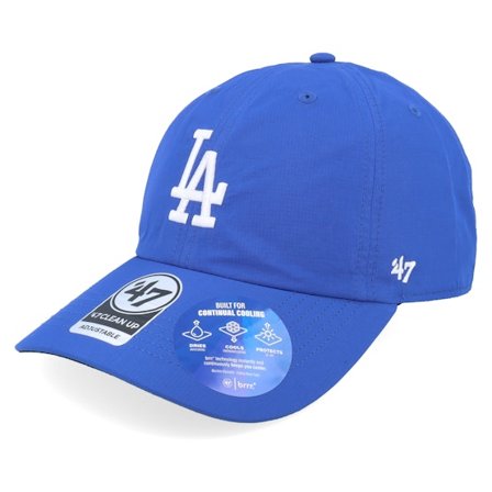 47 Brand - Los Angeles Dodgers MLB 47 Clean Up Cap Royal Dad Cap Unconstructed Blue Cap - MLB @ Hatstore