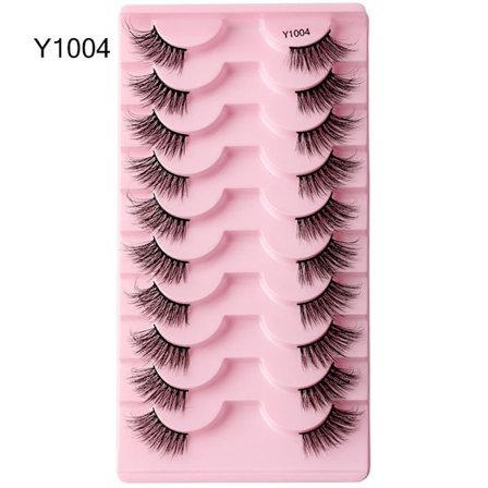 Halvfransar med klart band Y1004 Y1004