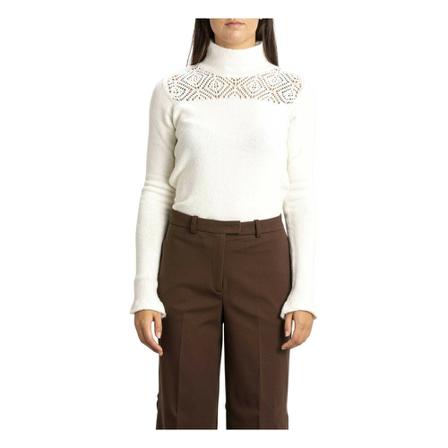 Pinko, Knitwear Biały, Kobieta, Rozmiar: M