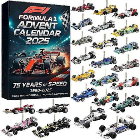 2025 Formel 1 Julekalender Blind Box