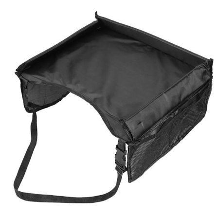 Vattentätt bord för bilbarnstol svart