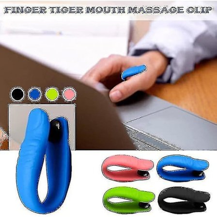 Akupressur Clip, Håndmassager (til naturlig lindring af hovedpine og migræne), Akupressur, Spændingsøvelse 3 stk