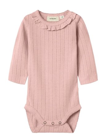 Nbfrachel Nis Ls Slim Body Lil Noos Pink Lil'Atelier