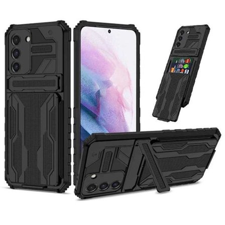 Samsung S23 Plus Stöttåligt Skal Kickstand & Kortfack ThinArmor V3