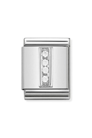 Alphabet 925 sterling Silver with CZ I