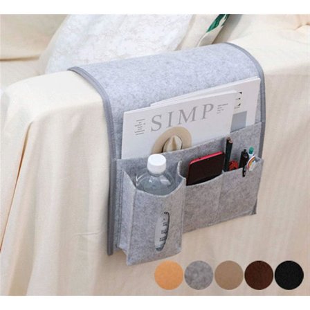 Lænestol Armlænsorganisator med Krog & Løkke Strimmel Seng Sidebord Hængende