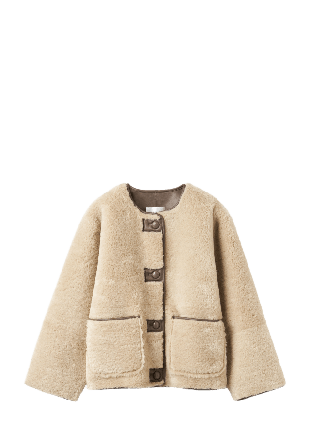 Carin Wester Jacka i pälsimitation CHATOU Jackor Beige 44