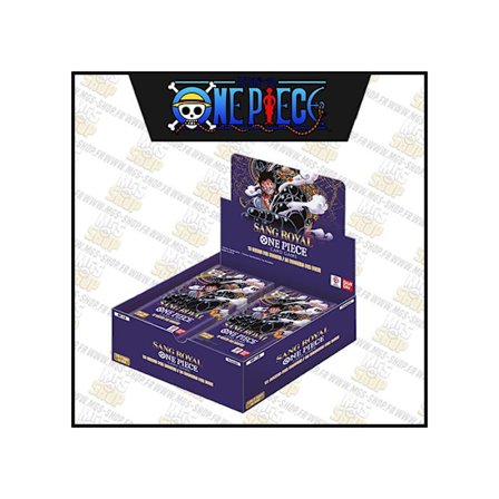 Låda med 24 Boosters - ASMODEE - Display One Piece OP10 Blodig Kung FR