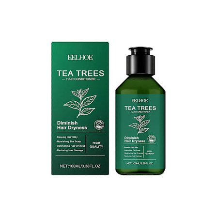 Eelhoe Tea Tree Hårbalsam Mjukgör, Återfuktar, Reparerar, Ger Näring På Djupet Till Torrt Och Frissigt Hår, Och Gör Det Mjukt Och Strålande