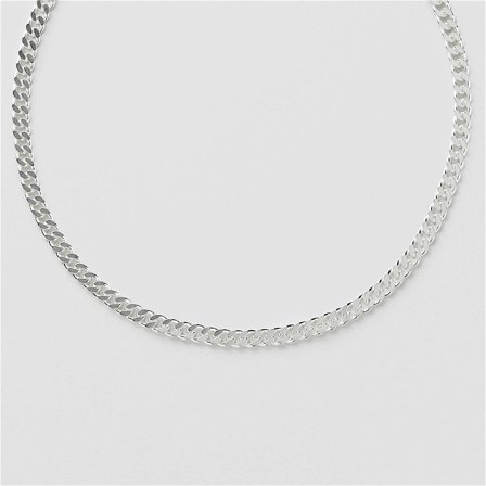 Curb Chain Necklace 50 cm