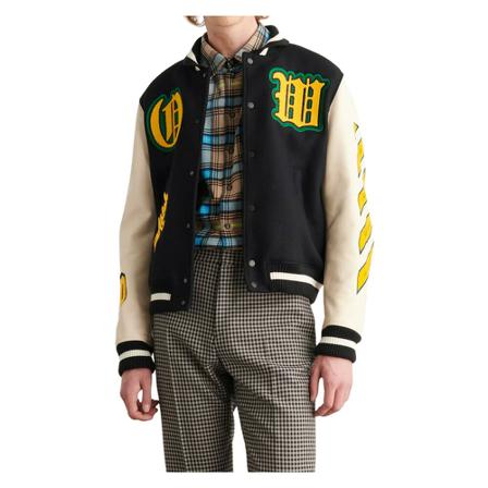 Off White Bomber Jakke Sort, Herre