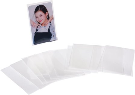 Samlekort sleeves PRO - K-POP - 59x90 mm - Transparent - 50 stk. - Leuchtturm
