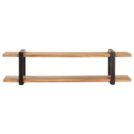 vidaXL TV-bänk 160x40x40 cm massivt akaciaträ