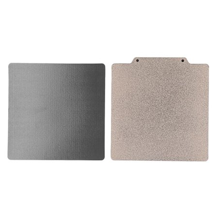 3D-tulostinrakennuslevy sileä hiilikuitu PET-tekstuuri PEI-jousilevy magneettipohjalla Voronille 120x120MM