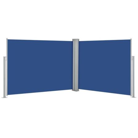 Vidaxl Infällbar Sidomarkis Blå 140x1000 Cm Blå