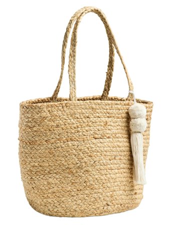 Pieces | Pclunas Jute Shopper | ONE SIZE
