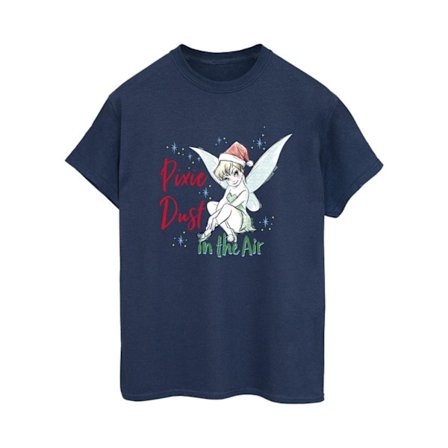 Disney Dam/Kvinnor Tinker Bell Pixie Dust Bomull Boyfriend T-