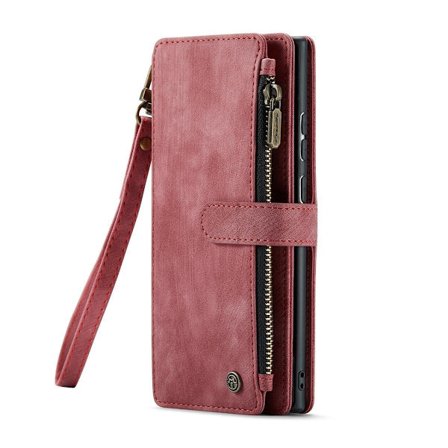 (For Samsung A56) Luxury Wallet Phone Case with Kickstand and Card Slots