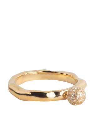 ENAMEL Copenhagen Ring Ariel Ringar Dam Guld 57