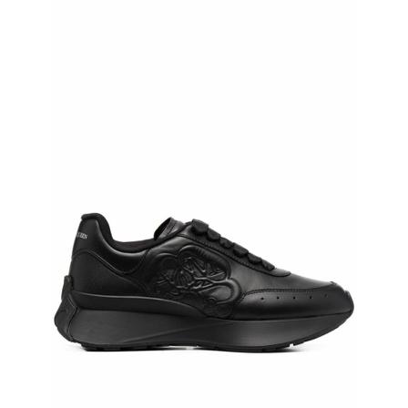 Alexander McQueen Runner Sneakers , Zwart , Dames , Maat: 36 EU