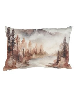 Tyynynpäällinen Woodland digipainettu 40x60 cm 1 kpl Multi