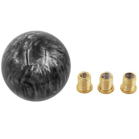 Bil Gear Skift Knop Skifter Håndtag Hoved GRÅ