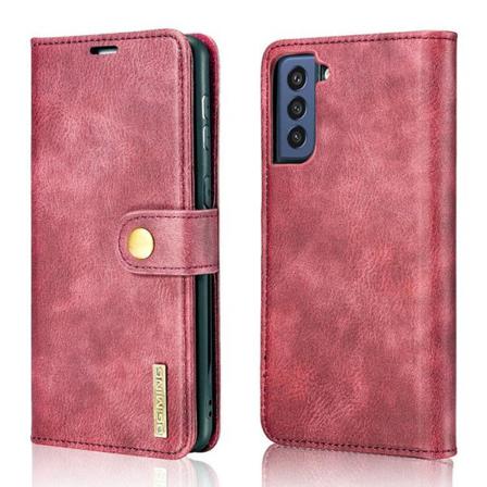 Dg.ming Detachable 2in1 Fodral Galaxy S21 Fe - Röd