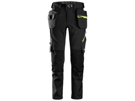 Snickers WORKWEAR Softshellbyxa 6940 svart 108 - Lyreco - Arbetskläder - Arbetsbyxor och shorts - Funktionsbyxor