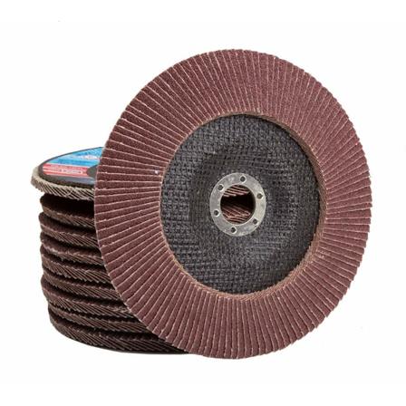 10 kappaleen lamellilaikka-sarja Ø 125 mm Karkearakeinen hiomarulla