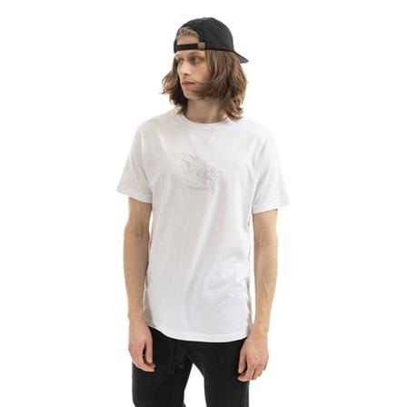 Maharishi, Koszulka 8129 Biały, unisex, Rozmiar: M