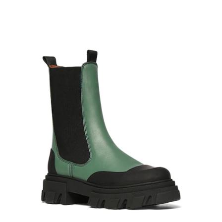 Ganni - Jodhpurs - Grön - Dam - Storlek: 39 Eu, Dam, Storlek: 39 EU
