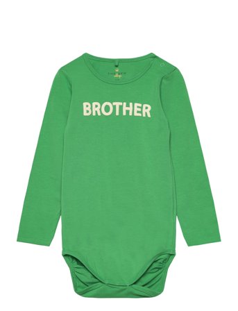 Tnsbrother L_S Body Bodies Long-sleeved Green The New