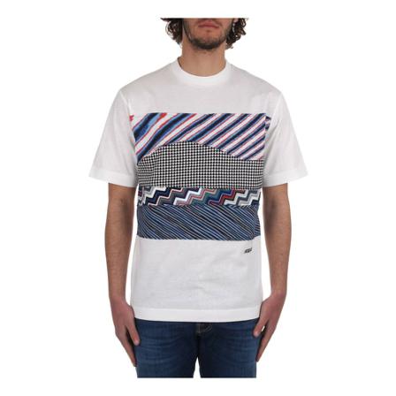 Missoni Us22Sl06 Bj009U S00Ln T-shirt , Wit , Heren , Maat: L