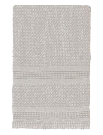 Bodrum Bath Towel Home Textiles Bathroom Textiles Towels & Bath Towels Beach Towels Grå Mette Ditmer