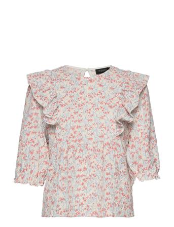 Slsuzie Blouse Ss Patterned Soaked In Luxury
