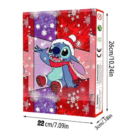 25-26 Ny Stitch Lilo & Stitch Julekalender Blind Box