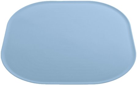 Fiboo Underlag til matskål 32x32cm Blå