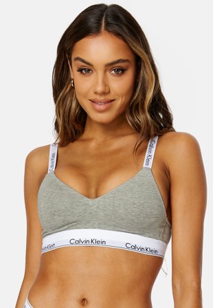 Calvin Klein - Light Lined Bralette - Kläder - - Bubbleroom