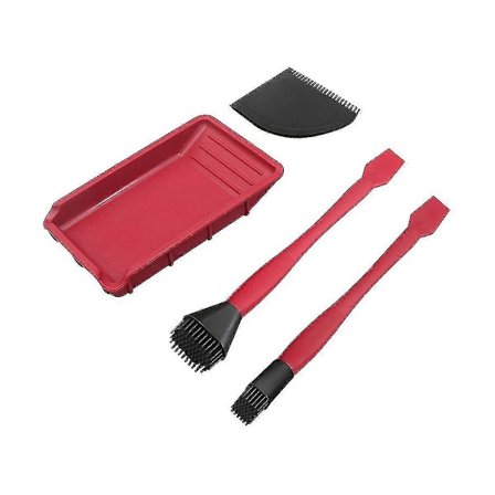 Silikonbørste Trebearbeiding Limbørste Latexbørste Multifunksjonell Trebearbeidingstilbehør Børste Whi