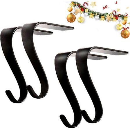 Julestrømpeholdere Metal Komfurkroge 4-pak